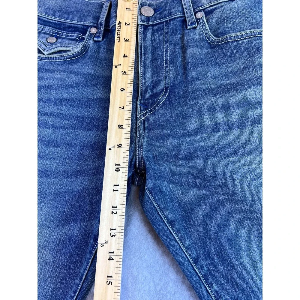 True Religion Men's 32x32 Geno Relaxed Slim Jeans Medium Wash NWT Flap Pocket.